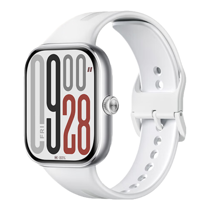 plus会员: 小米 Watch 5 蓝牙版 智能手表 皎月银