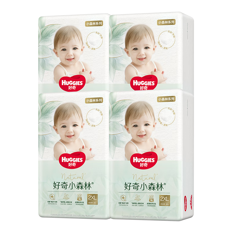 PLUSԱ ü:棨HuggiesװСɭXXL30Ƭ*4(ѡ)ʪ͸ļ