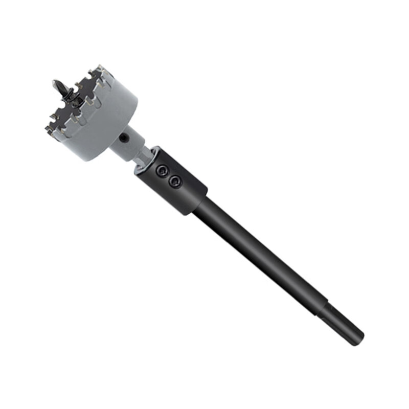 三角柄转三角转接头连接开孔器加长杆16公分圆柄电锤延长杆 三角柄16