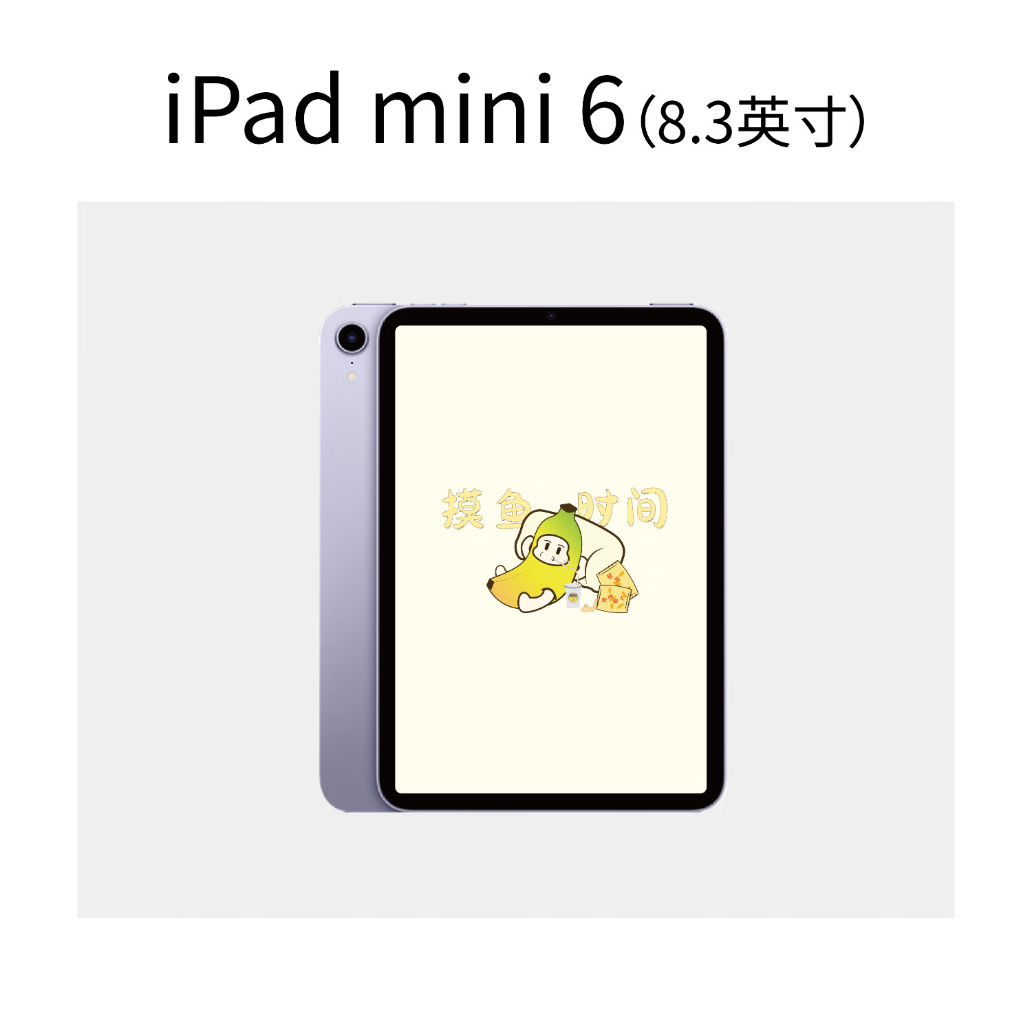 Apple/苹果 iPad mini6（A15芯片）第6代 8.3英寸全贴合屏 二手平板电脑 64GB 99成新 无线局域网（Wi-Fi版）