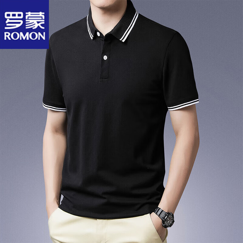 ���ڲ��������ɣ�ROMON������T�����ļ����ݸ۷�POLO�����䷭��������ʿ��������� ��ɫ L ������105-125�