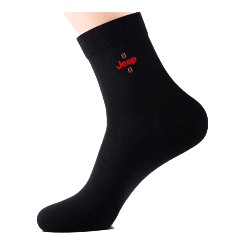 百亿补贴:JEEP袜子男夏季100%纯棉抗菌防臭袜全棉商务中筒袜精油香薰休闲袜104.8元拍2件(合52.4元/件)