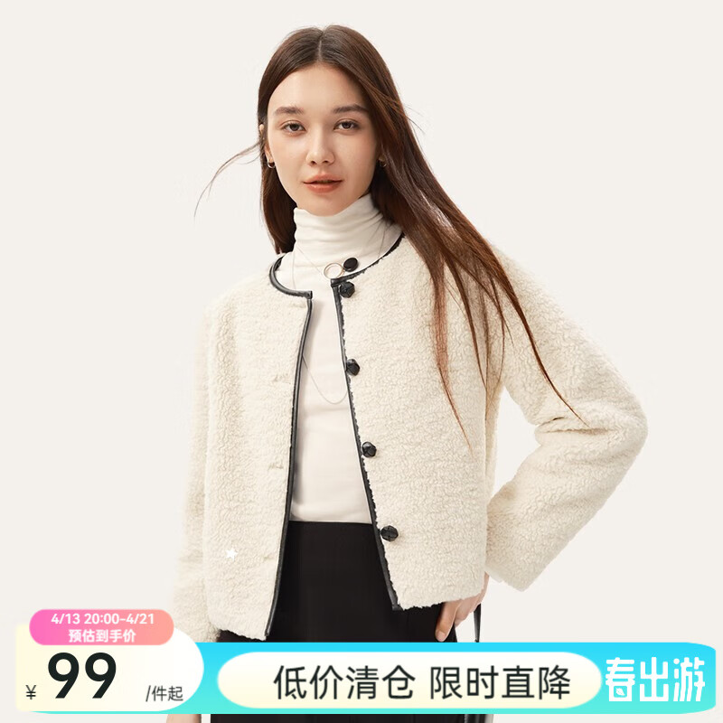 ������ѡ���ﶬ��Ʒ��������ŮʽС������������ �װ�ɫ XL