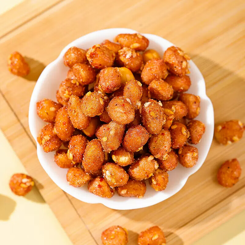 紫燕百味鸡百味鸡礼盒礼物夜宵烧鸡烤鸭香酥鸭锁骨鸭脖香酥花生熟食节日送礼 香酥花生25g