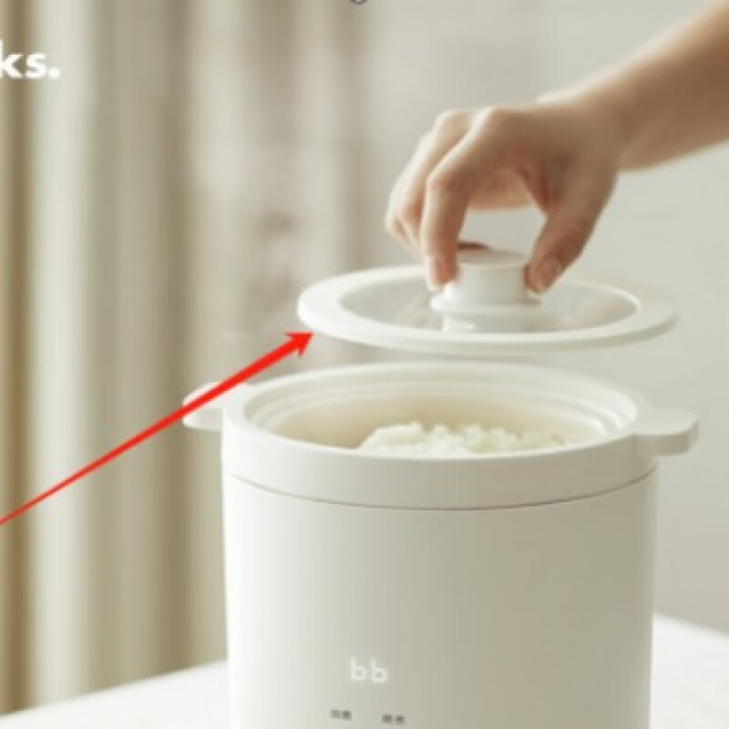 欧莱克（olayks）电压力锅 家用内胆小电锅 煮面锅蒸笼 迷你电饭煲盖子 1.2L