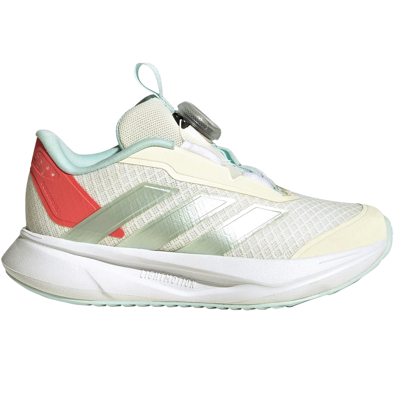 阿迪達斯（adidas）童鞋25夏季女童運動鞋BOA款DURAMO小大童兒童網(wǎng)面跑步鞋子JS2808