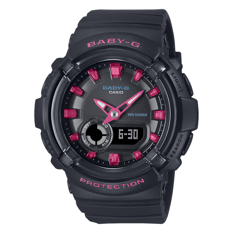卡西欧（CASIO）BABY-G系列 潮流运动女表 BGA-280DN-1ADR黑色