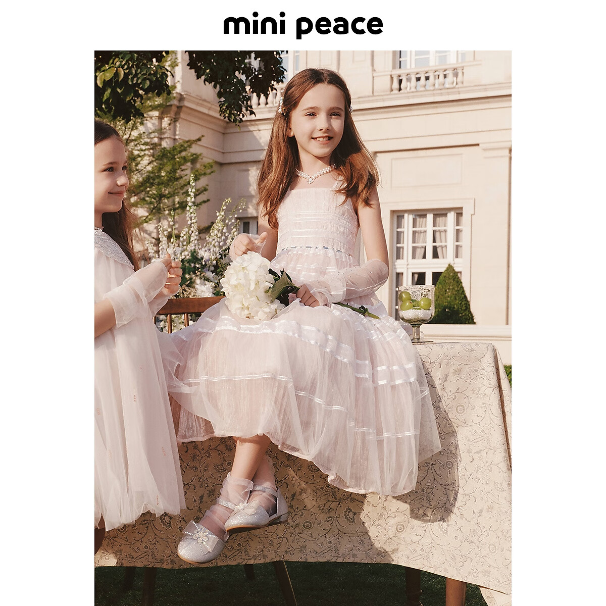 MiniPeace太平鸟童装夏新女童连衣裙F2FAF2447 橙色 150