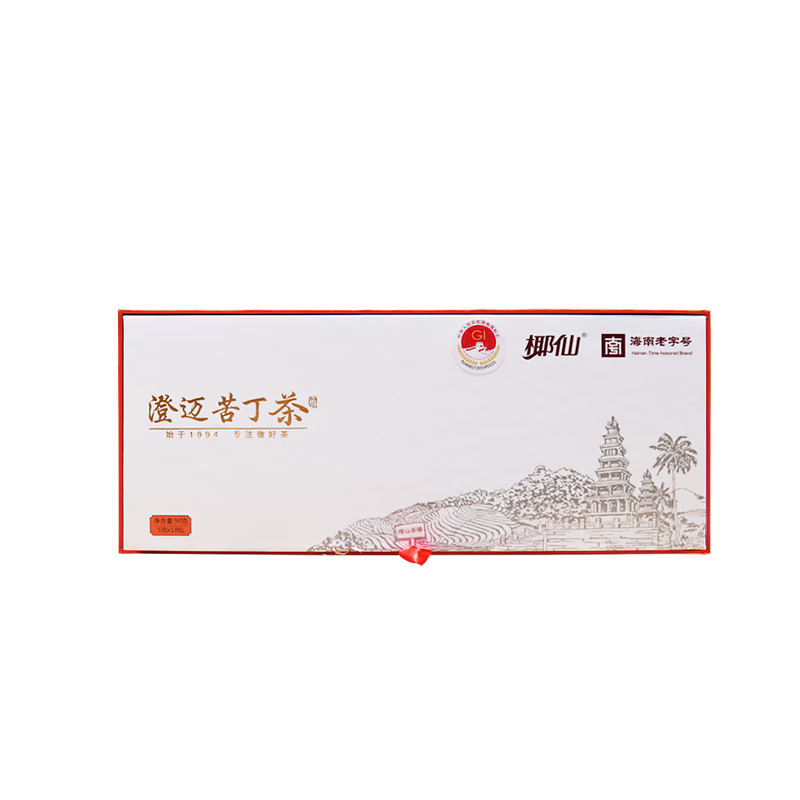椰仙椰仙苦丁茶 冬青科澄邁苦丁茶特級自然形成嫩芽茶葉 新茶茶禮90g