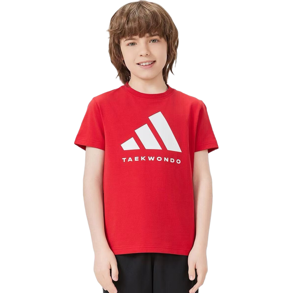 ���ڲ��������ϴ�˹��adidas��2025�¿�����ͯT���ļ������˶����аٴ���� ��+��  140 80.01Ԫ