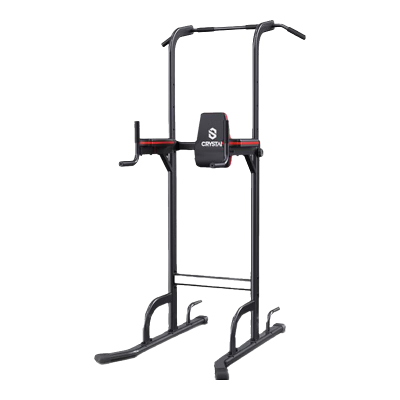 CRYSTAL 水晶單雙杠家用可調(diào)節(jié)引體向上器單杠室內(nèi)多功能兒童健身器材 引體架+啞鈴凳+40kg杠鈴套裝