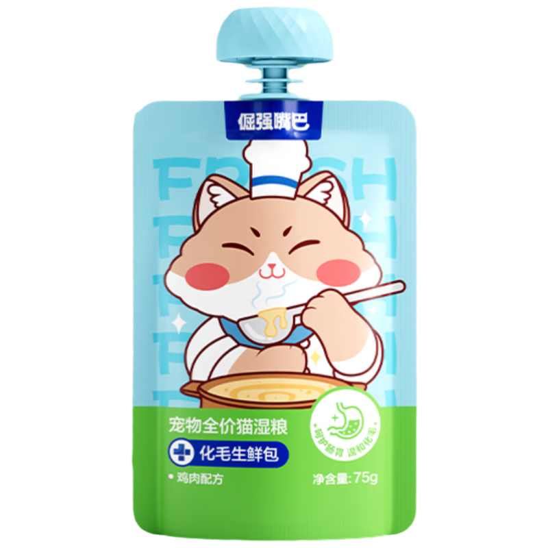 ��ǿ��ͻ�ë��ë���ʰ� è��ʳʪ���Ͱ���ͷ Ӫ��è��������ë75g*25�� 172.96Ԫ