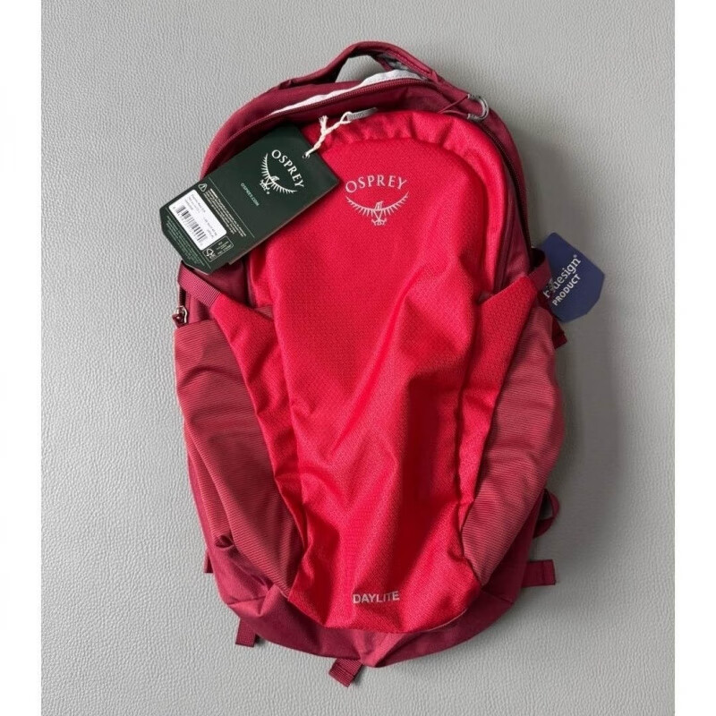 OSPREY多功能登山包双肩包13L日光轻便户外徒步通勤背包小鹰 红色