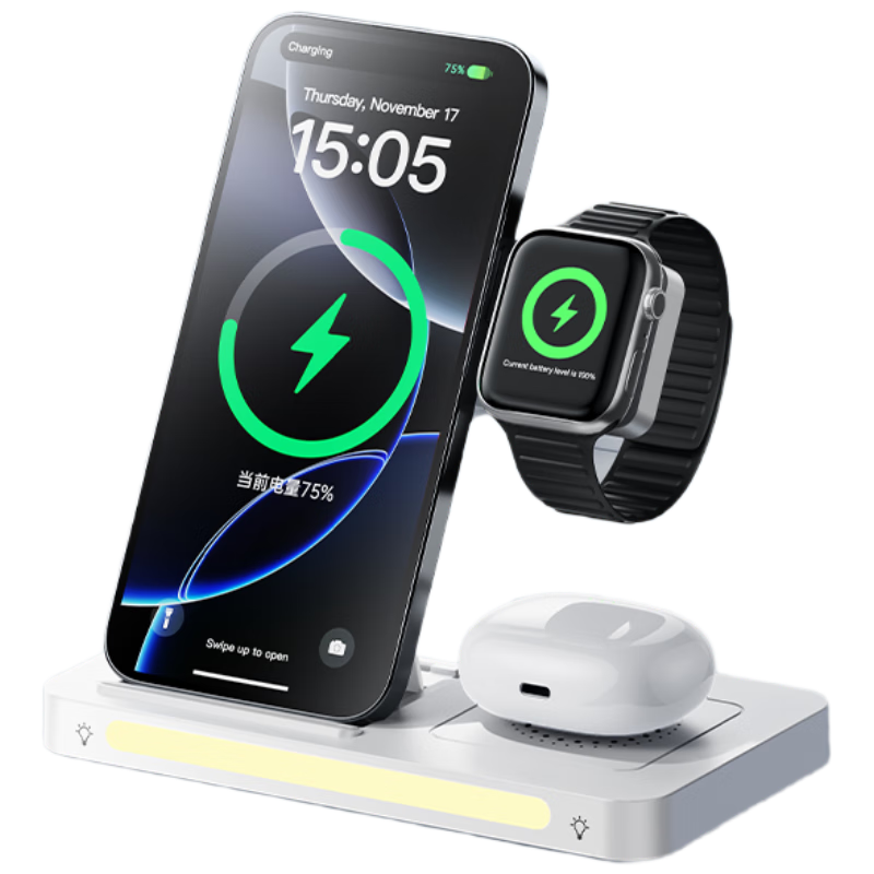 remaxƻ�����߳��������һ ��ʽ�ֻ�֧������iPhone17pro16��ΪP80С���ֻ�iWatch�ֱ�airpods�������� 83.81Ԫ(������)