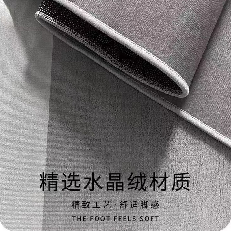 KAYE地毯客厅2026新款轻奢高级感加厚沙发茶几毯子免洗可擦卧室床边毯 SJR-德里克-T07 120x160 cm