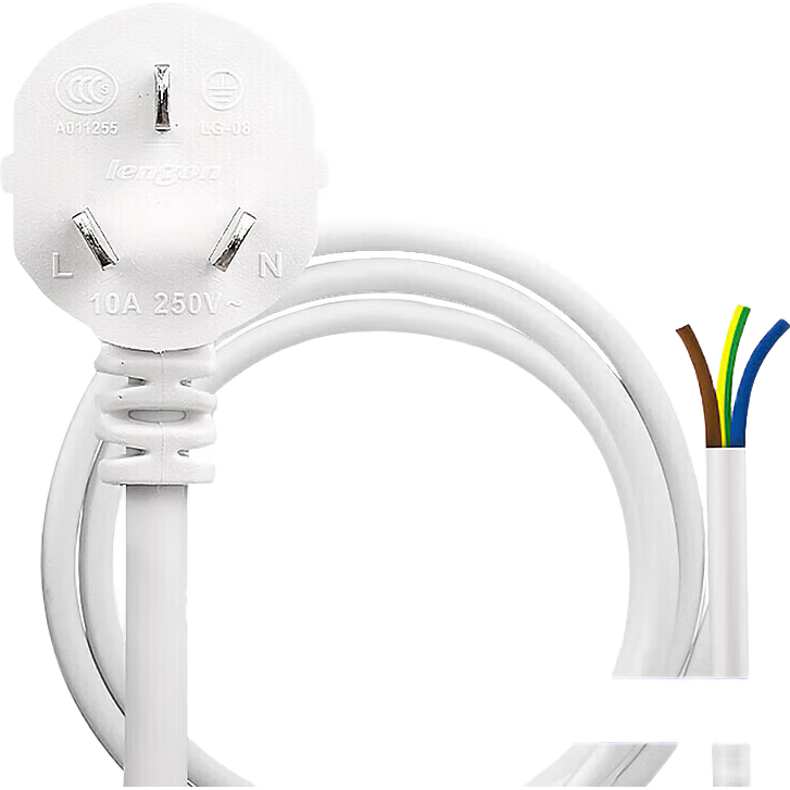 良工（lengon）1.5平電源延長線三芯電線插頭帶線插座插排插線板連接線多用家用工業(yè)接線 LG-08全長10米