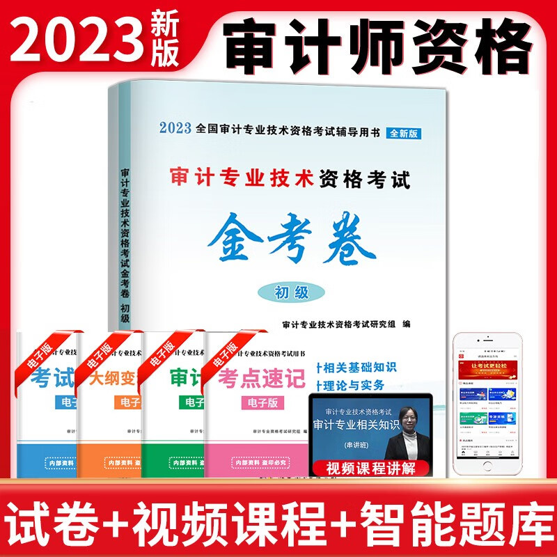 2023年新版中级审计师考试辅导用书审计