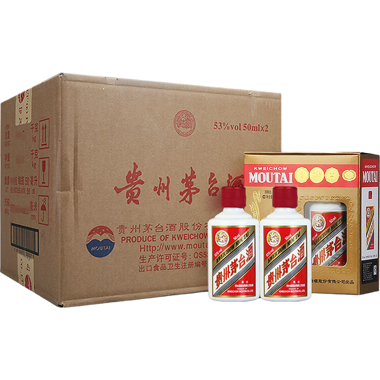 ę́ MOUTAI  Ͱ׾ 53 50ml 2 30 װ10869.01Ԫ