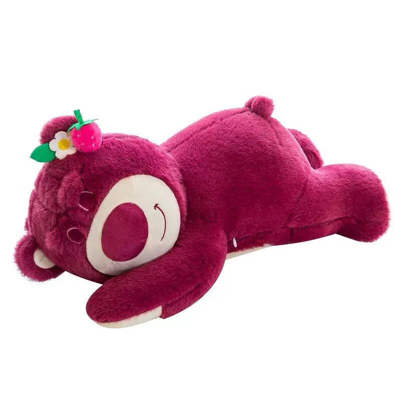 ϲ�οͲ�ݮ��ë����߹��з�ɫ��ζſſ��˯������������ż��ͯŮ������ õ��ɫ 40cm