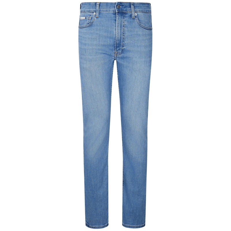 Calvin KleinJeans【凉感】【免费改裤】四季款男ck休闲浅蓝色修身直筒牛仔裤 UL9-牛仔浅蓝 31