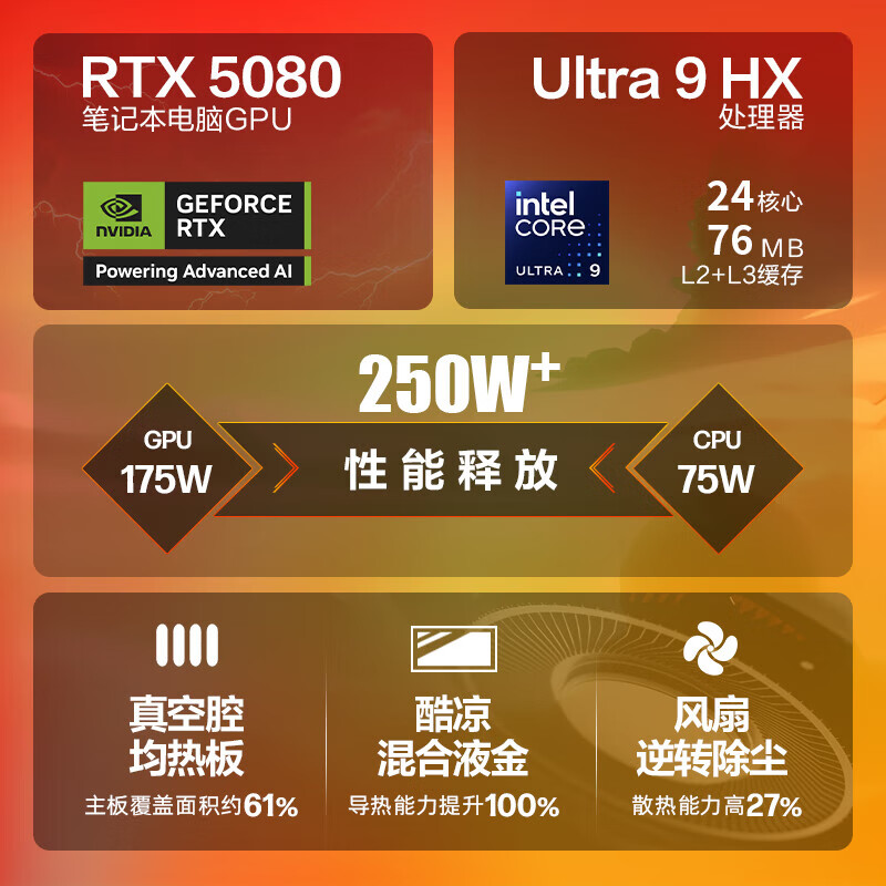 惠普（HP）OMEN暗影精灵 MAX【2025新款RTX5070Ti/5080/5090】16英寸高端学生电竞游戏笔记本电脑 U9-275HX/RTX5080 16G/2.5K 定制升级：64G/2T | 补贴联系客服