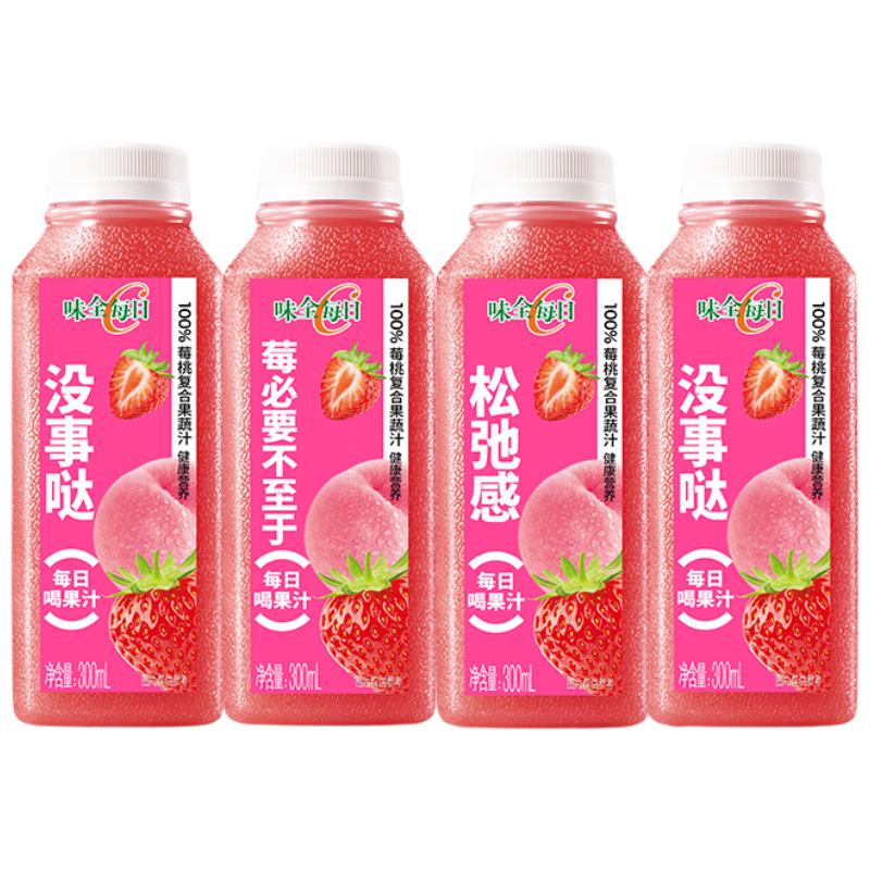 ζȫ������ͬ��ÿ��Cݮݮ����300ml*4��ع���֭���� �ۻ����� 45.9Ԫ����9.18Ԫ/����