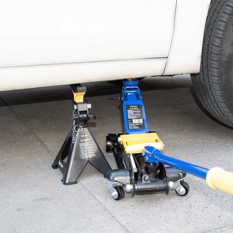 米其林安全支架2吨 汽车维修支架千斤顶支架保安支架 汽修工具 安全