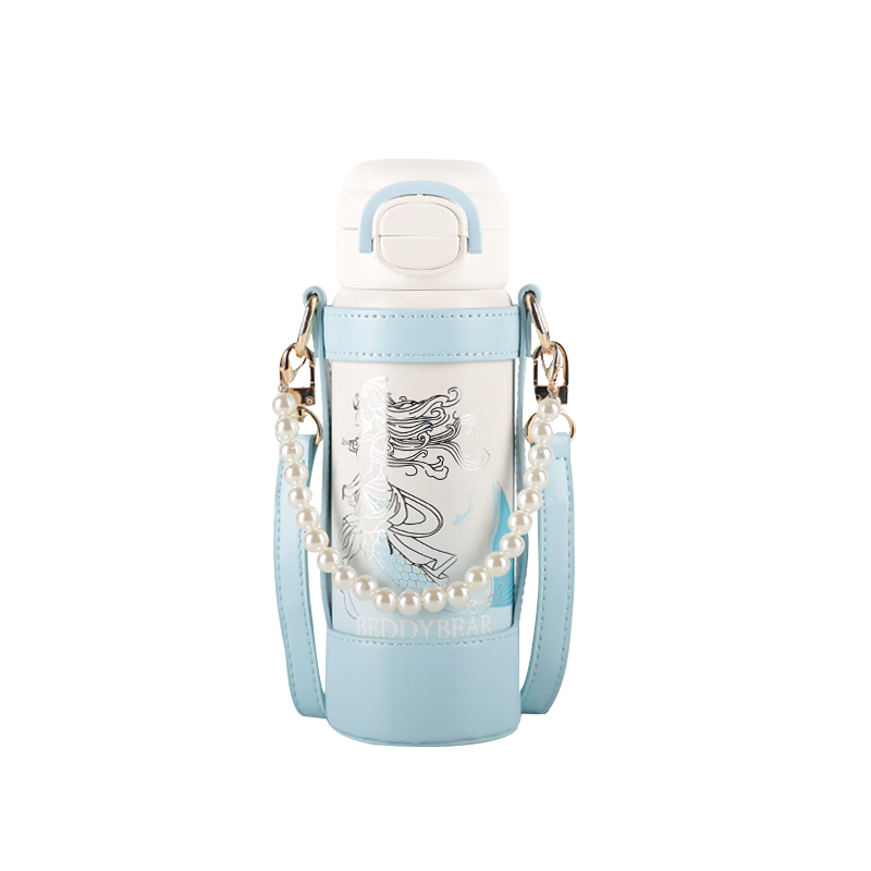 杯具熊（BEDDYBEAR）雙飲保溫杯女吸管水杯大容量學(xué)生杯子可愛禮物杯500ML多多美樂蒂