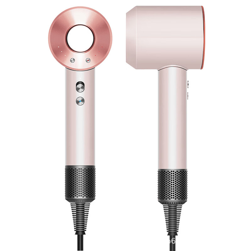 落日玫瑰高速吹风机家用华强北某森负离子发廊酒店大功率电吹风筒 普鲁士蓝 五风嘴皮盒版本3.3米