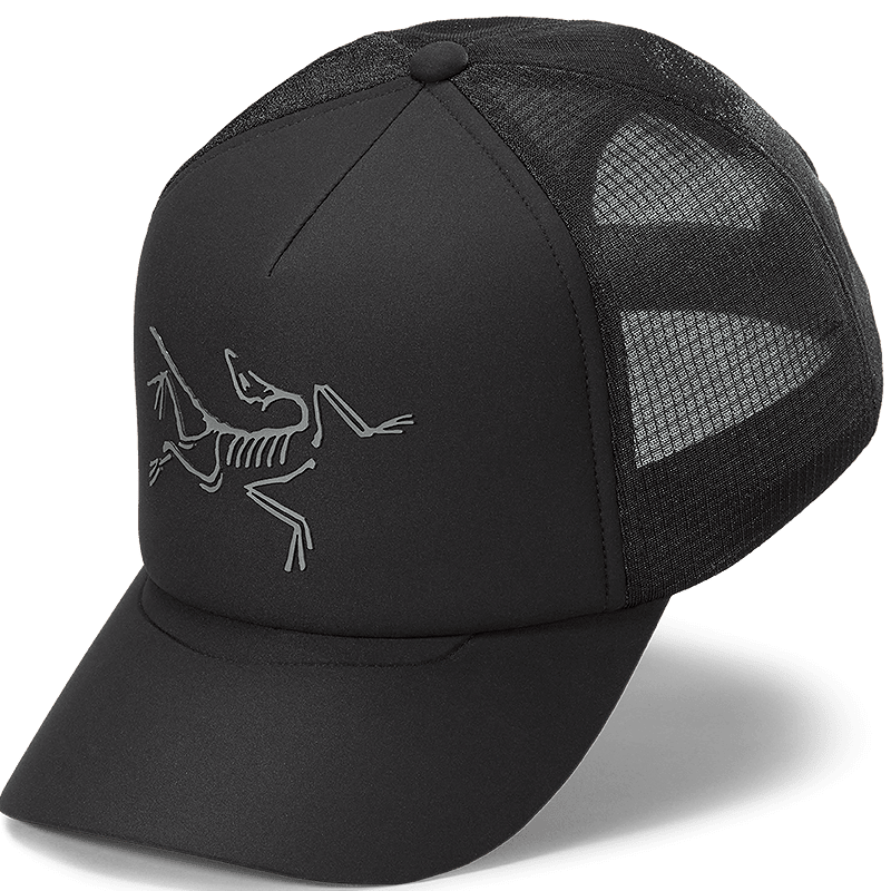 ARC'TERYXʼ���� BIRD TRUCKER CURVED ͸�� ��Ůͬ�� ����ñ BLACK/��ɫ ����
