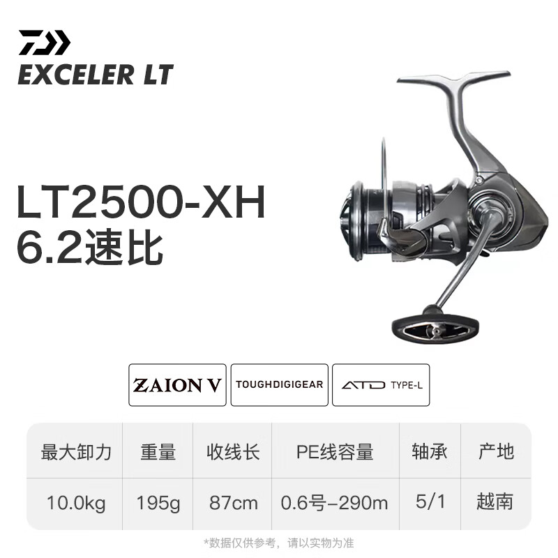 ������DAIWA23���� EXCELER LT ·�Ƿĳ���б��΢�ﷺ��ԶͶ 2500-XH