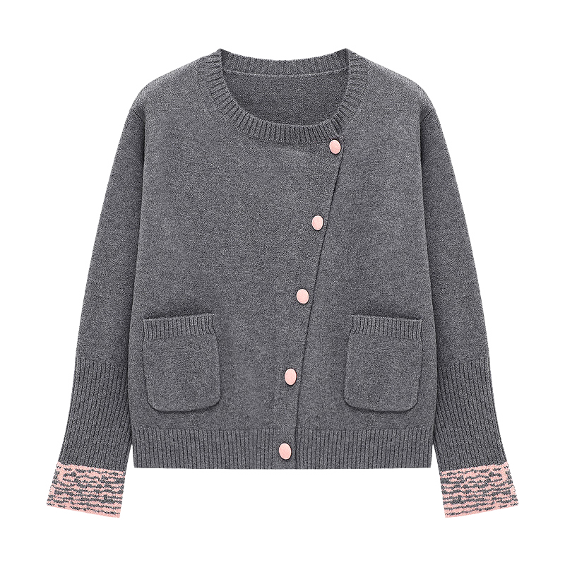 �ټҺã�Basic House��Basic House/�ټҺ�ײɫԲ��б�Ž�������2025Ůʿ�����¿�ë�� ��ɫ M