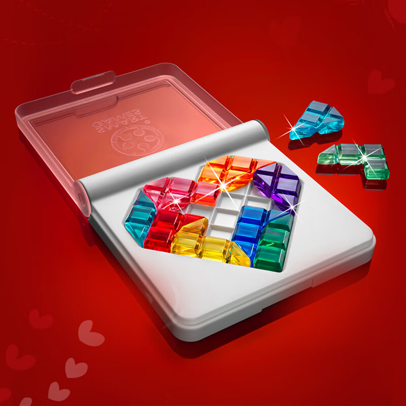 SMART GAMES智慧爱心拼 儿童益智玩具亲子拼图桌游 女孩开学生日礼物 7岁+ 【明星单品】