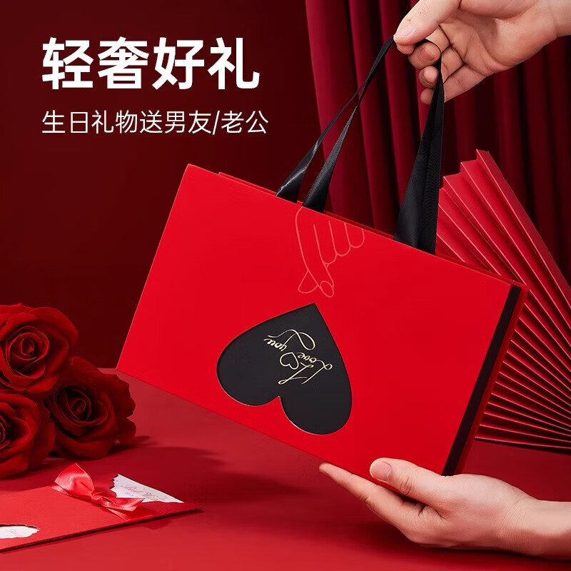 法莱尼(FALAMAONE)情人节礼物送男朋友真皮皮带剃须刀礼盒套装高档品牌生日礼品实用 PD6688枪色皮带+剃须刀蓝