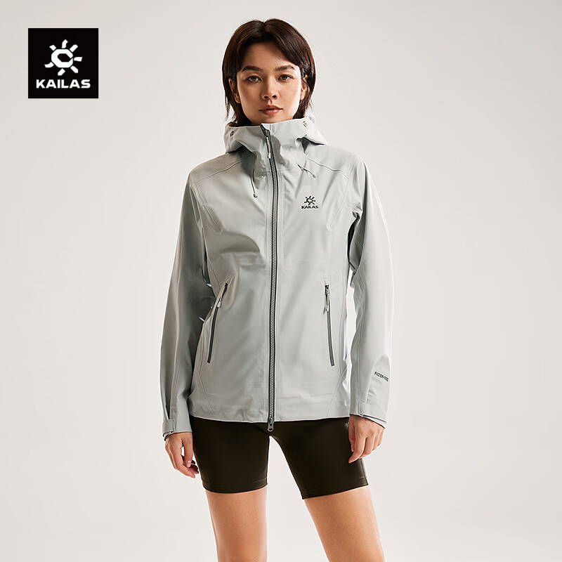 KAILAS凯乐石格木硬壳冲锋衣FILTERTEC 3L防水户外登山防风连帽夹克男女