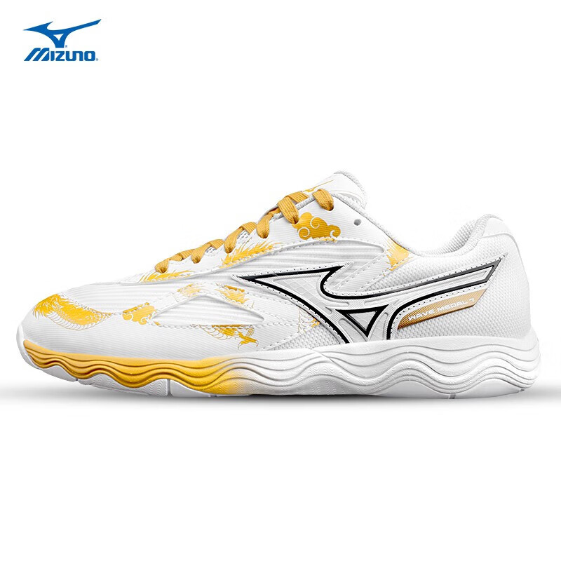 ����Ũ��MIZUNO��ƹ����Ь�п�Ů��רҵƹ�����˶�Ь ͸��������ĥƹ����Ь 81GA231512 ��ɫ/��ɫ/��ɫ 42 (270mm) 464Ԫ