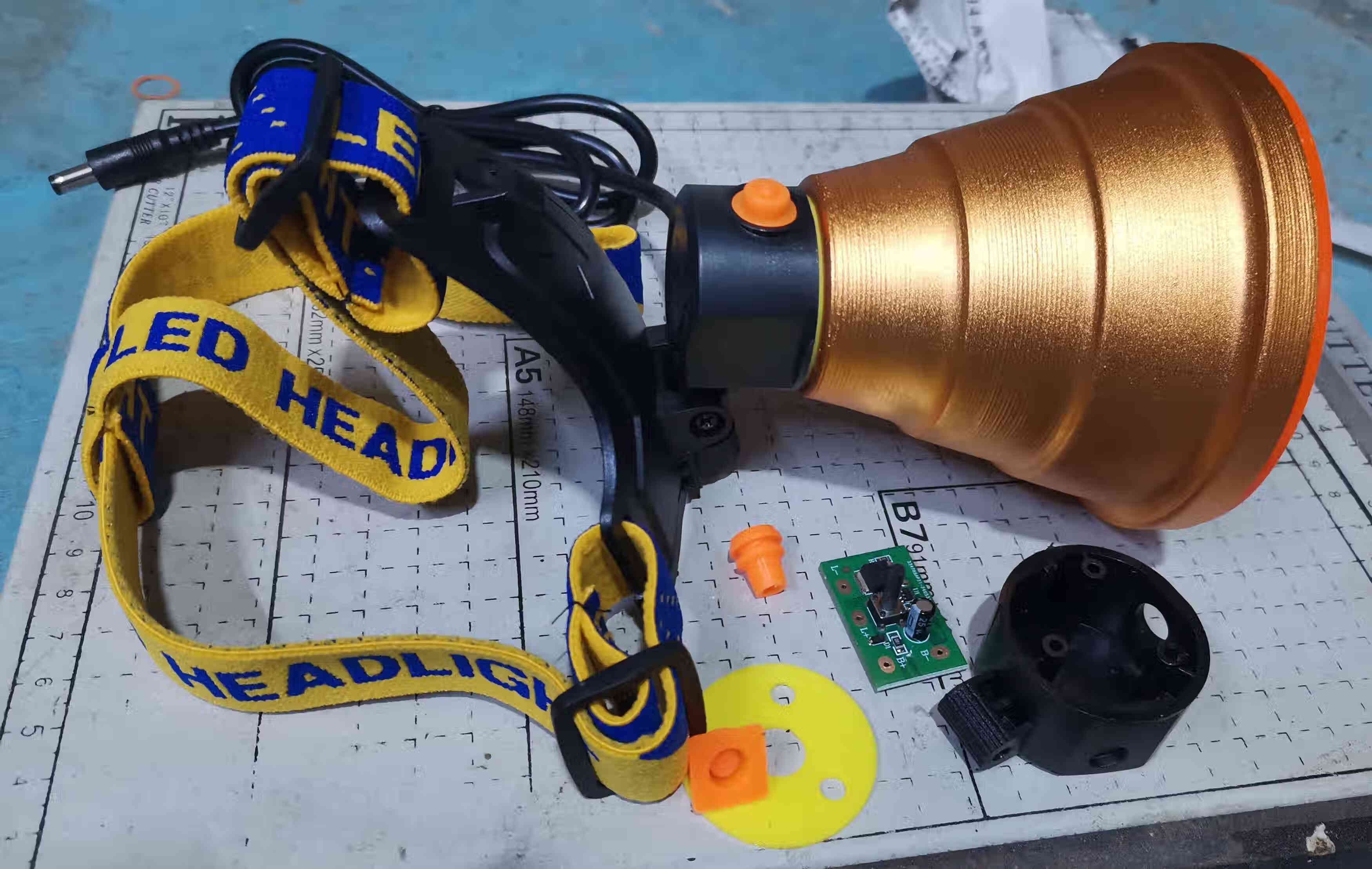 头灯配件灯头全套线路板