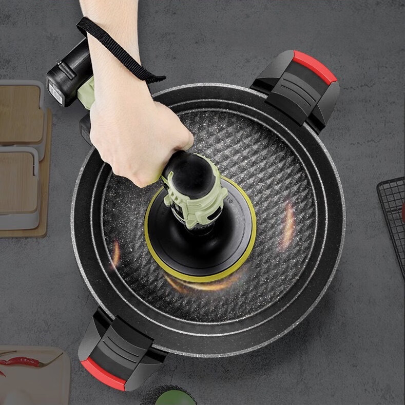 梅特德菲多功能电子锅微压锅插电炒锅不粘锅无涂层蒸煮涮烤一体锅电饼铛菜 30厘米6升（礼品全送）最新款