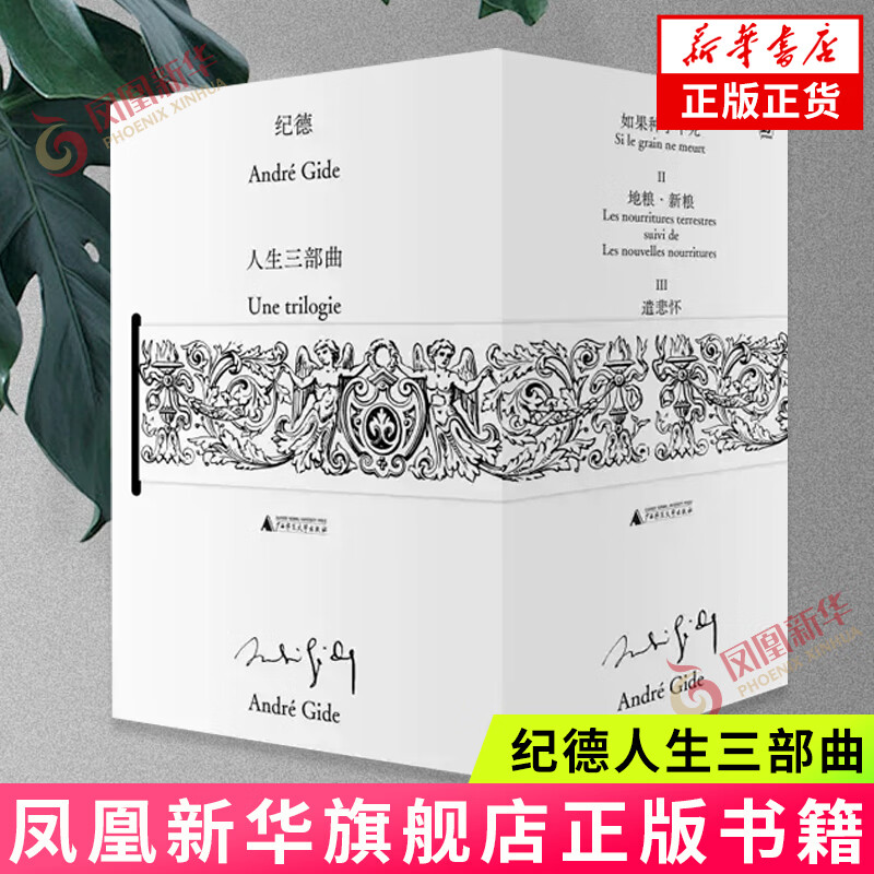纪德人生三部曲 （法）安德烈·纪德 广西师范大学出版社 文学作品集 新华正版书籍
