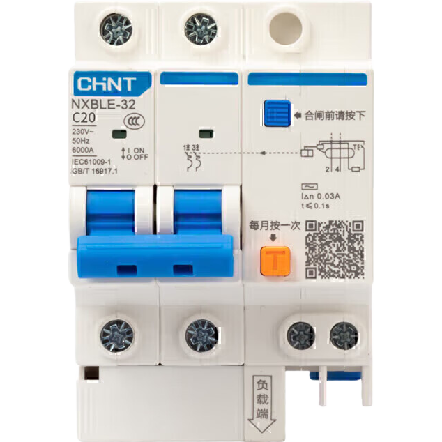 ��̩NXBLE-32-2P-C20 30mA 6kA С��©�籣����·�� ©����������