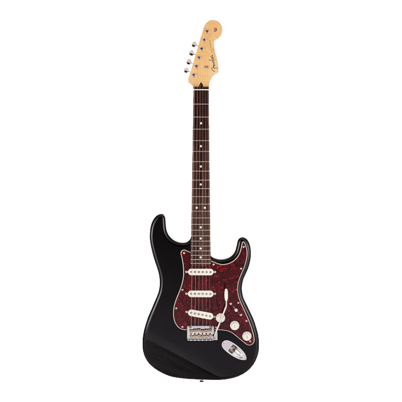 FENDER日芬電吉他融合二代Hybrid2傳統(tǒng) 芬達(dá)日產(chǎn)日本海紋石限定st限量II 5661100306 單單單 玫瑰木 黑色