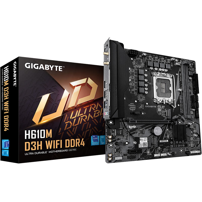 技嘉 超耐久H610M D3H WIFI DDR4 图 3