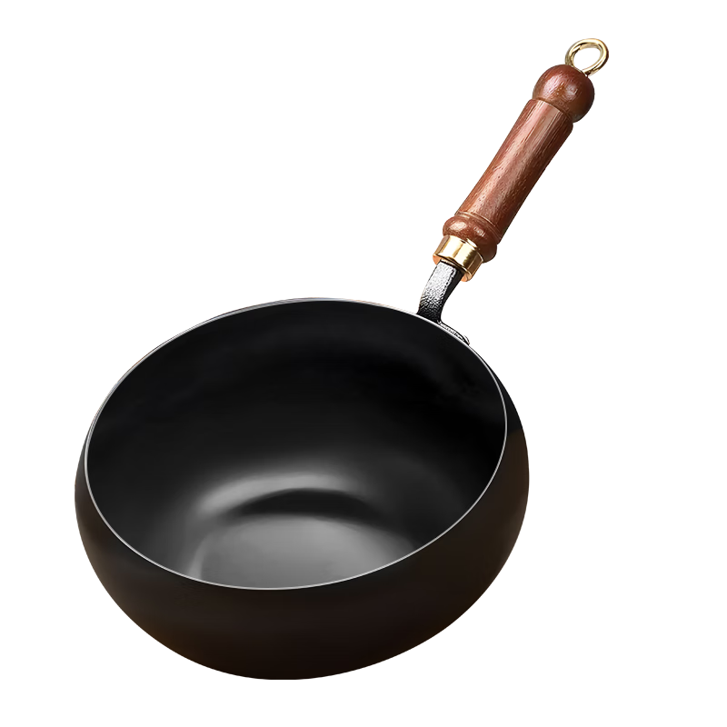 荣事达(Royalstar)正宗章丘炒锅手工锻打铁锅大肚锅家用无涂层炒菜锅无盖24cm 82.56元