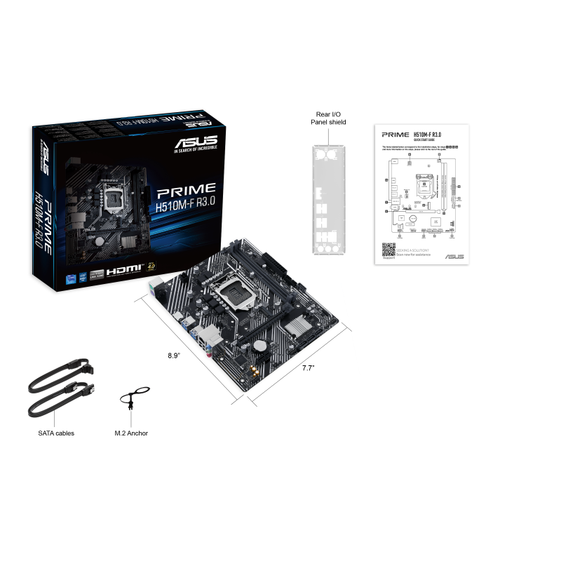 华硕 PRIME H510M-F R3.0 系列LGA1200 图 6