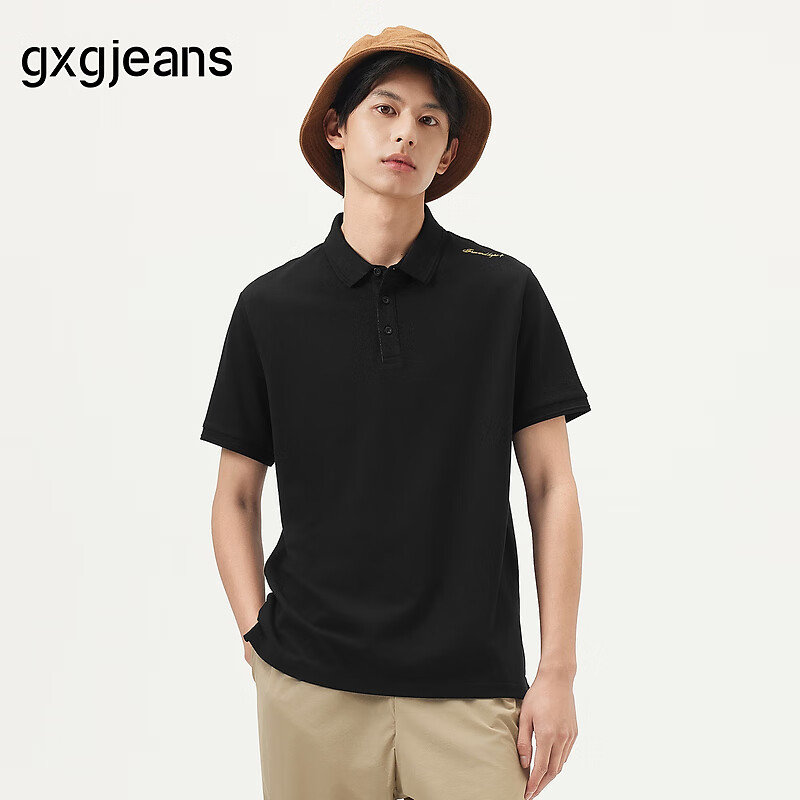 gxgjeans��װ ��ɫ�粿�廨���������polo���� 25������Ʒ ��ɫ M 75.21Ԫ