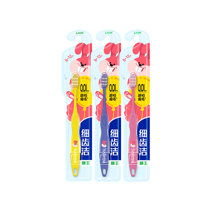 ʨ�� ϸ�ݽ��ͯ��ˢ 6-12�� ��ϸë��ë 3֧װ 28.9Ԫ