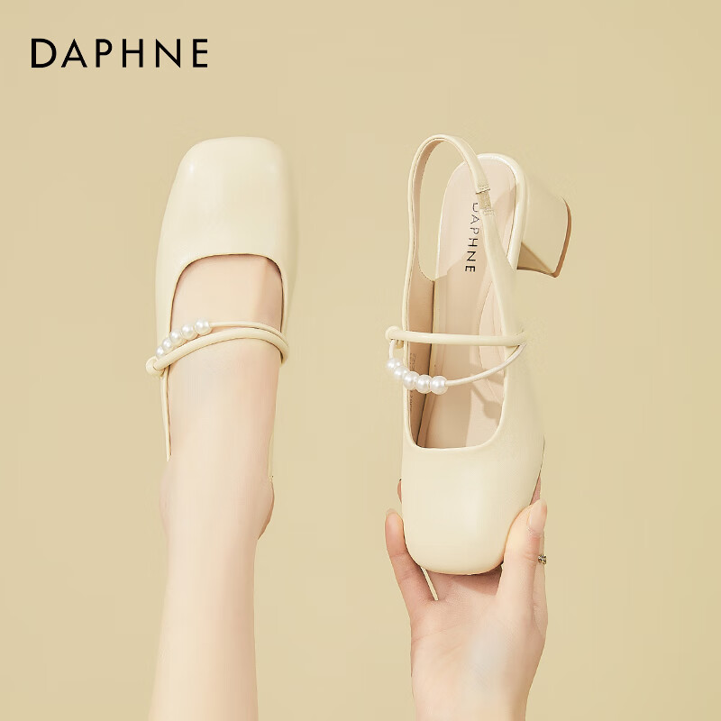 ���ڲ�������ܽ�ݰ�ͷ��ЬŮ2025�ļ��¿�ŮЬ�ָ���ʽ������Ь��Ь��ȹ�Ӹ߸�Ь ��ɫ 36