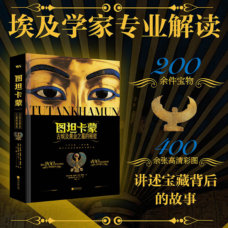 官方正版历史文化考古书籍 图坦卡蒙:古埃及黄金之墓的秘密