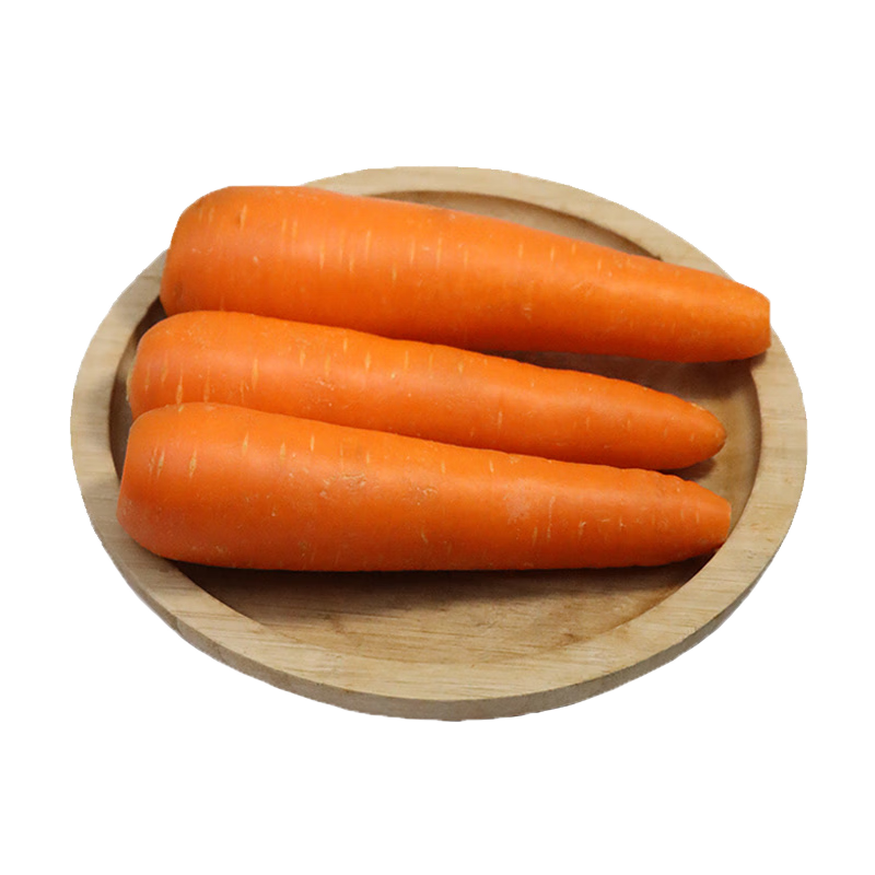 京鲜生云南新鲜手指胡萝卜 生吃脆萝卜迷你细长胡萝卜净重3斤 源头直发