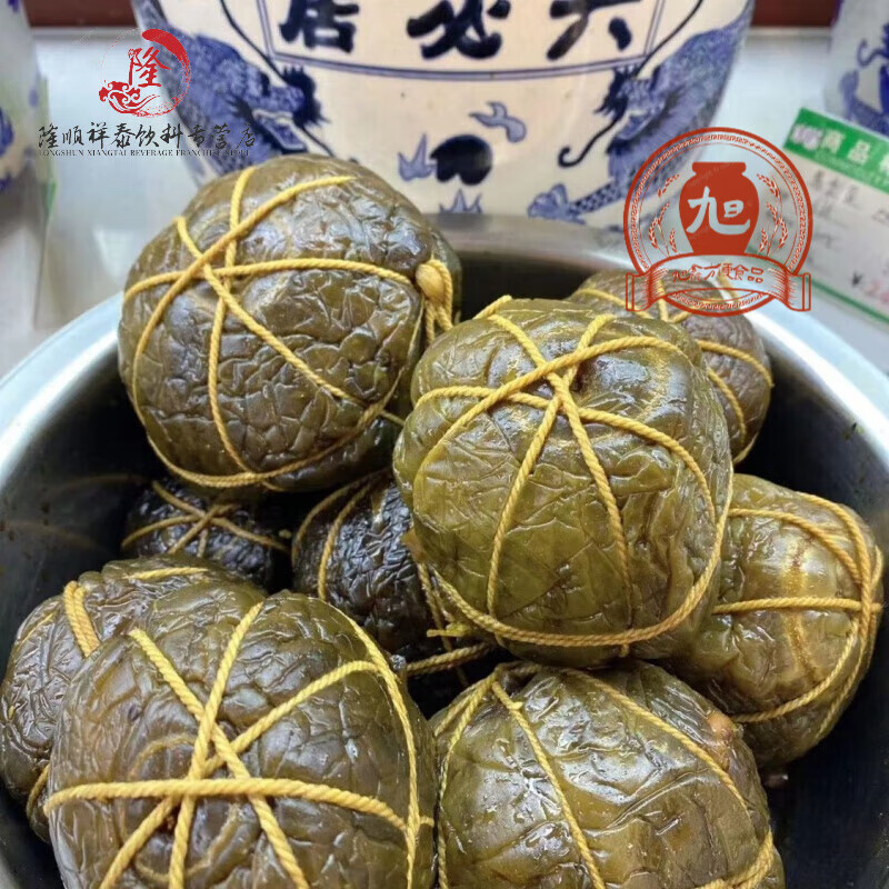 六必居北京六必居醬菜手工咸散裝甜醬八寶菜 麻仁金絲 包瓜 醬瓜 甜醬包瓜600克(三個(gè)左右)